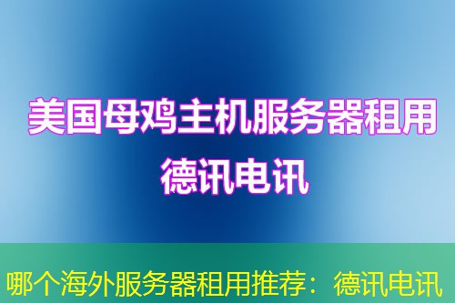 哪个海外服务器租用推荐：德讯电讯