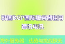 海外服务器：优势与挑战探究-香港服务器