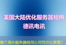 哪个海外服务器租用公司性价比更高？-香港服务器