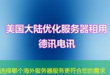 选择哪个海外服务器服务更符合您的需求-香港服务器